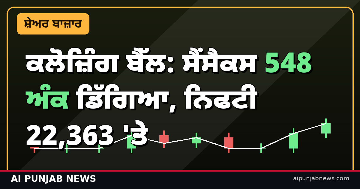 ਸ਼ੇਅਰ ਬਾਜ਼ਾਰ ਕਲੋਜ਼ਿੰਗ ਬੈੱਲ 12 ਅਕਤੂਬਰ 2026